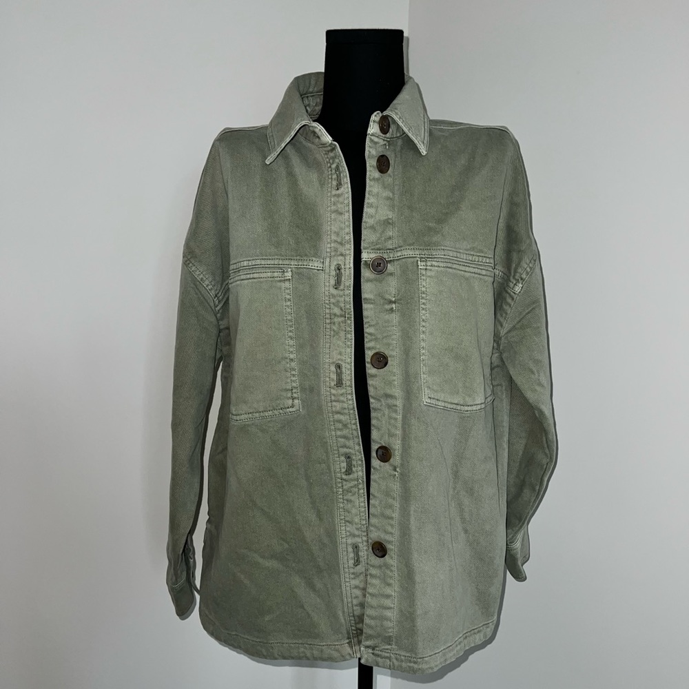 Women’s - GAP Green Jean Jacket